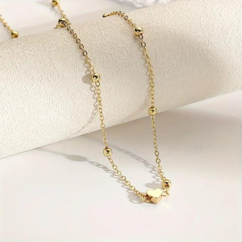 Hot Girls Simple Heart Beaded  - Body Jewelry Hot ulasan dan harga