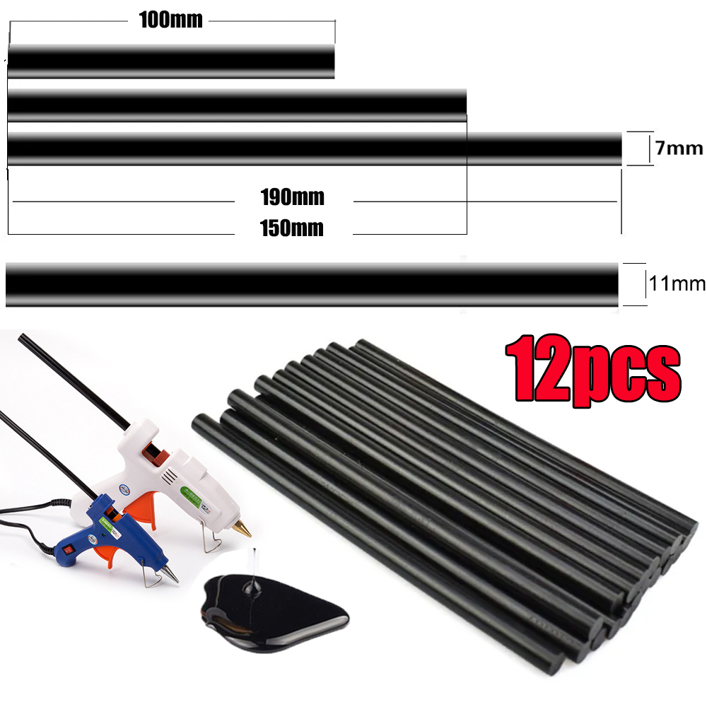 12Pcs Car Dent Glue Sticks 7mm - Body Jewelry Glue ulasan dan harga