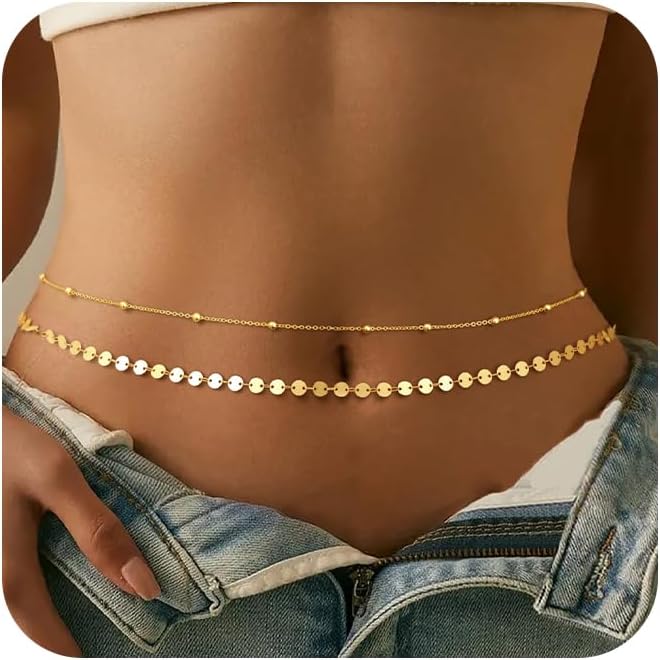 Silver Plated Gold Plated Bell - Body Jewelry Gold ulasan dan harga