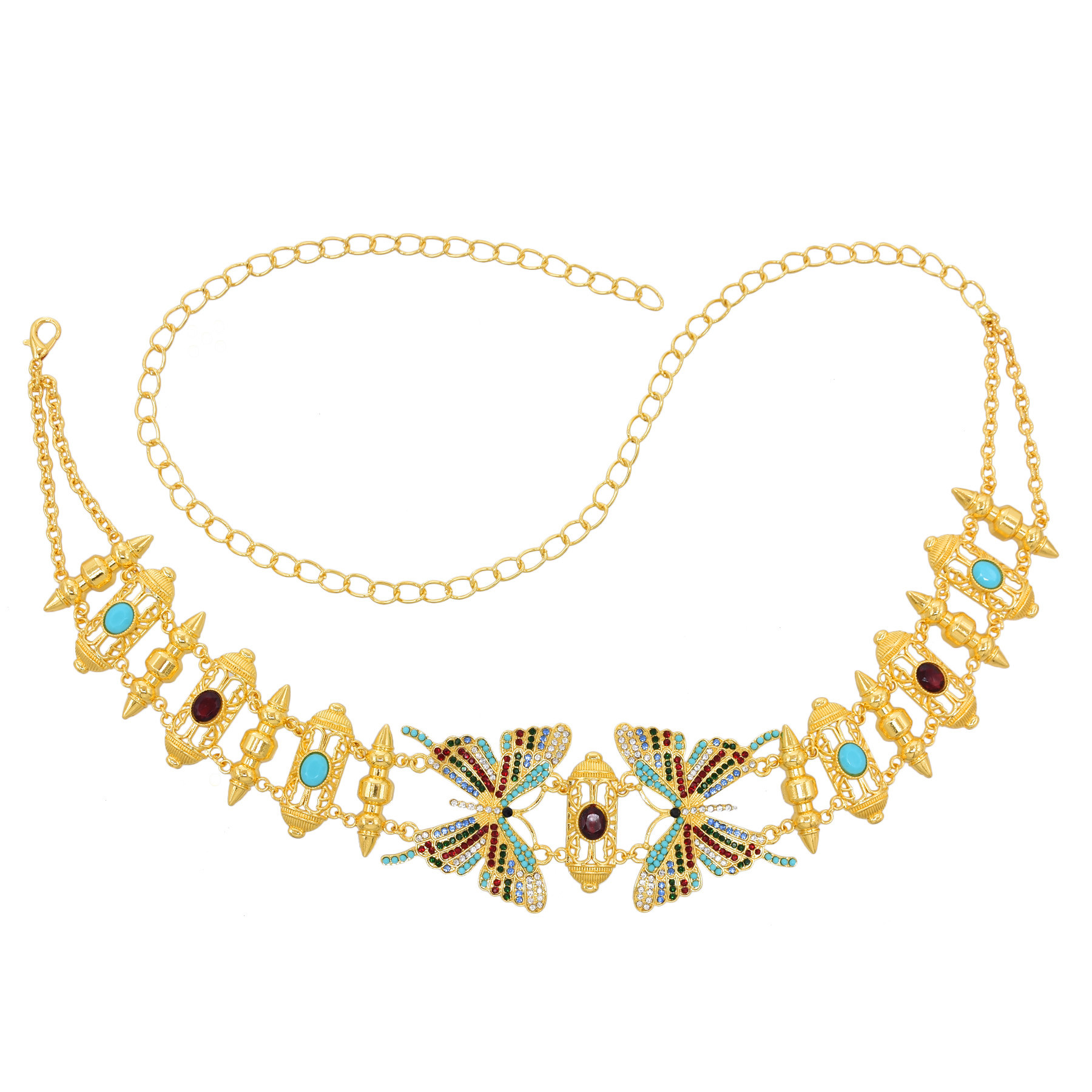 Fashion Butterfly Waist Belly  - Body Jewelry Indian ulasan dan harga